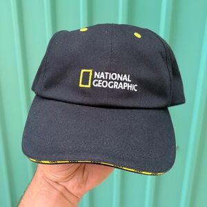 NATIONAL GEOGRAPHIC baseball hat black vans strapback